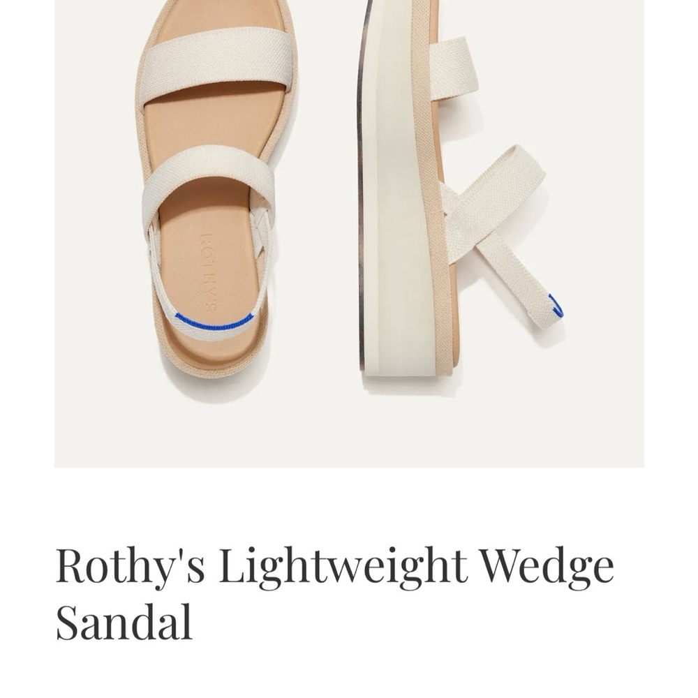 Rothy’s Wedge Sandals